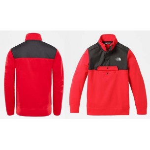 H4-DESSUADORA/PULLOVER JUN SURGENT 1/4 RED H20181
