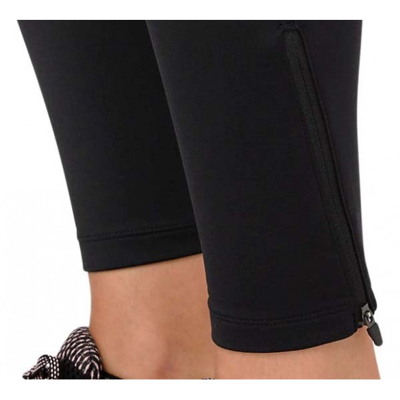 CULTSPORT Mesh Panelled Leggings with Back Zipper Pocket