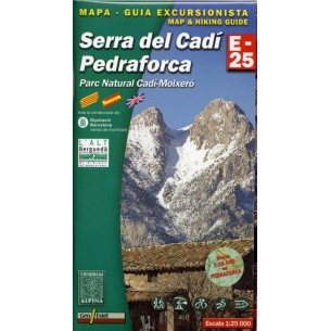 MAP & GUIDE SERRA DEL CADI/PEDRAFORCA ALPINA