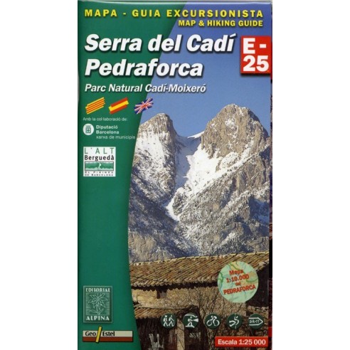 CARTE & GUIDE SERRA DEL CADI/PEDRAFORCA ALPINA