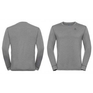 SUW TOP CREW NECK L/S NATURAL 100% MERINO WARM