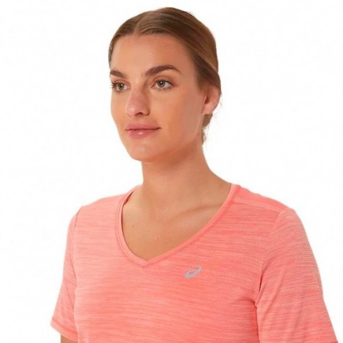 Asics t sales shirt femme orange