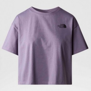 THE NORTH FACE WOMEN'S CROPPED SIMPLE DOME T-SHIRT