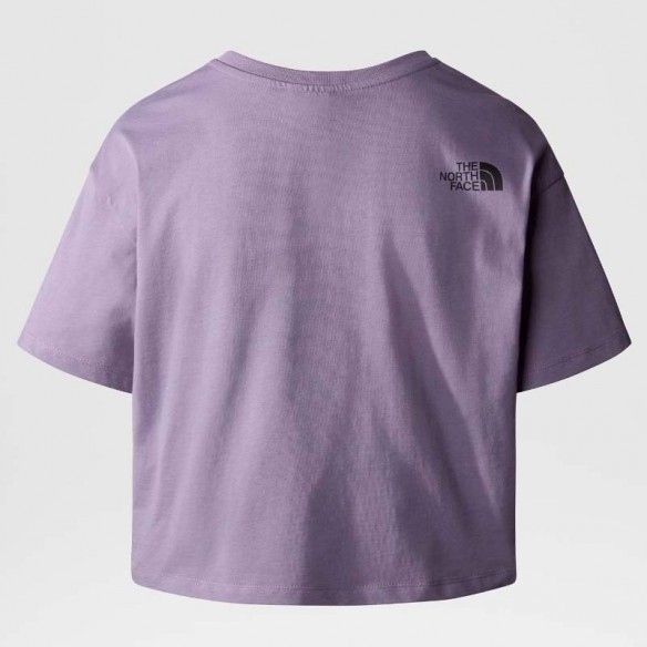 THE NORTH FACE WOMEN'S CROPPED SIMPLE DOME T-SHIRT