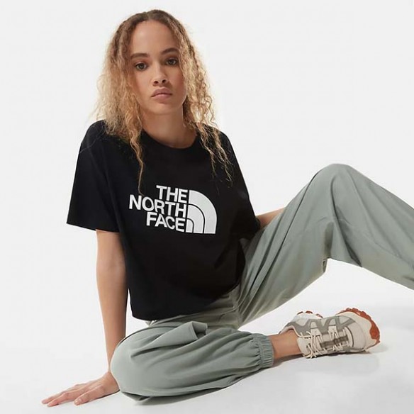 THE NORTH FACE WOMEN'S EASY CROPPED T-SHIRT