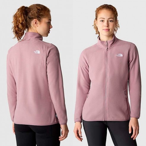 THE NORTH FACE WOMEN S 100 GLACIER FULL ZIP FLEECE