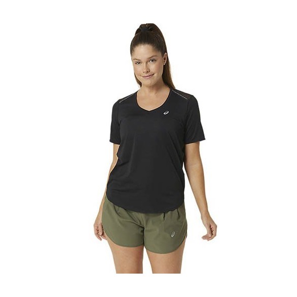 Asics Road V Neck SS Top T-Shirt