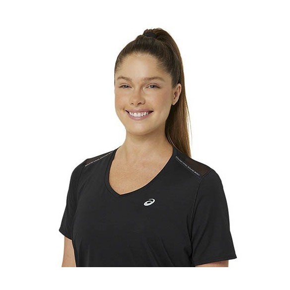 Asics Road V Neck SS Top T-Shirt