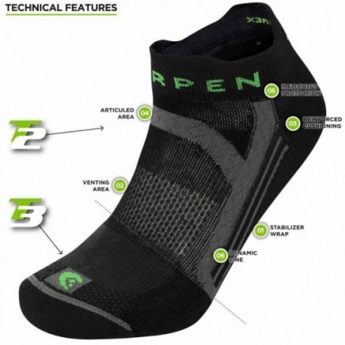 CHAUSSETTES LORPEN T3 RUNNING PRECISION FIT ECO