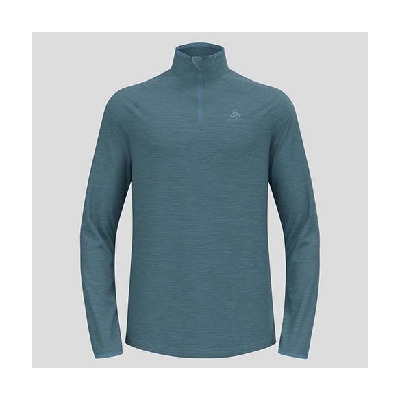 Jersei Odlo Run Easy Half-Zip Mid Layer Top