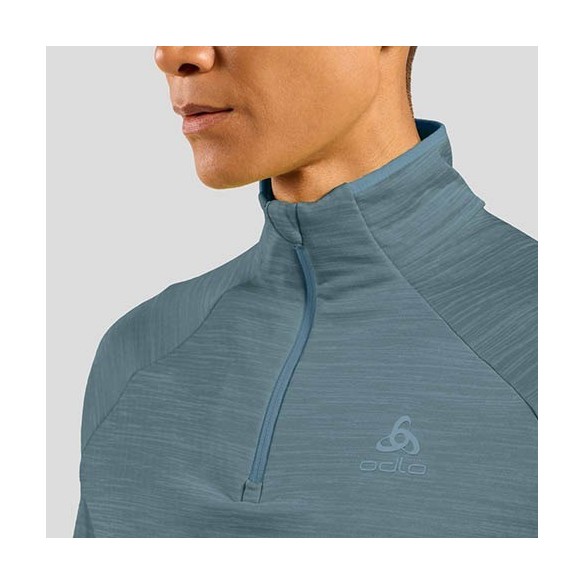 Jersei Odlo Run Easy Half-Zip Mid Layer Top