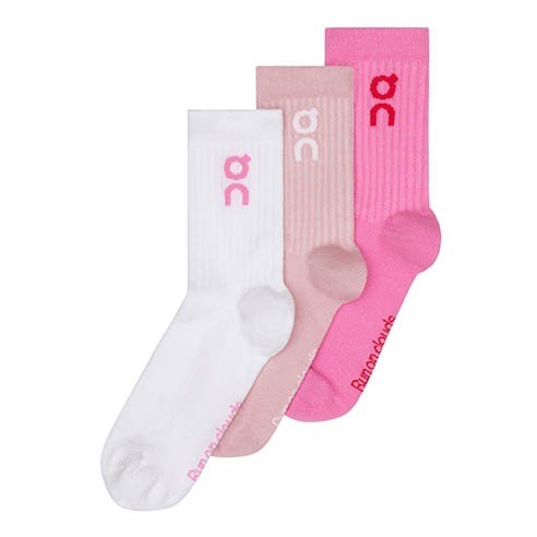 Chaussettes Femme On-Running Logo Sock High 3-Paires