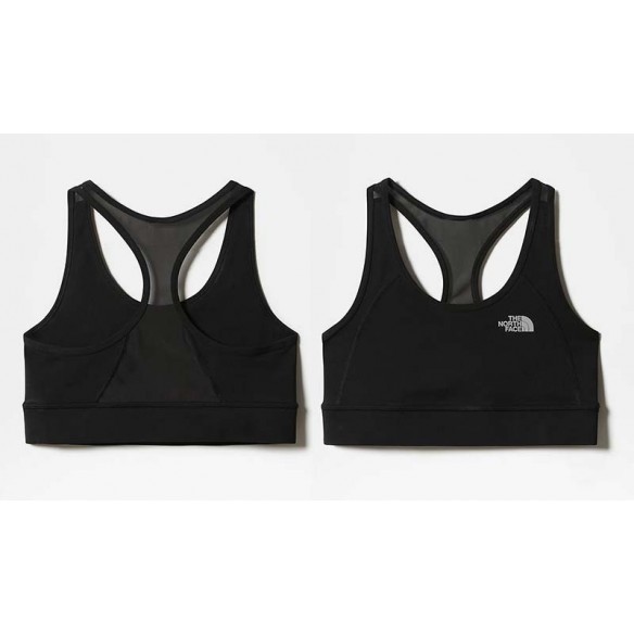 The North Face Womens Black Reversible Bounce Be Gone Sports Bra